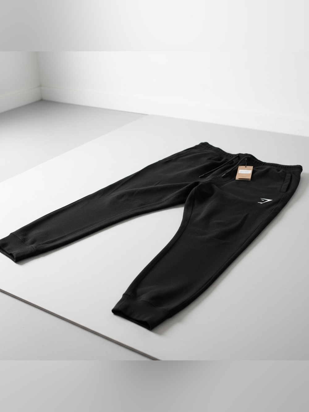 Gymshark Black Athletic Jogger Pants Men’s XL Drawstring Activewear